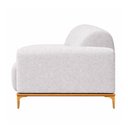 Ver imagem 2 de Sofá Unne 2 Lugares com Chaise 150cm Cinza Boucle Terminal Sofá Home
