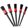 Kit 5 Escovas de Limpeza Automotiva para Cantos e Detalhes - 1