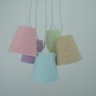 Lustre Pendente Cacho Frufru Fios Coloridos - 2