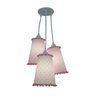 Lustre Pendente Quarto de Menina Pompons Rosa - 2