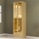 Ver imagem 1 de Cristaleira com 2 Portas em Vidro Reflecta Elite Yescasa Amarelo/Canary