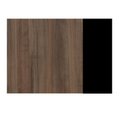Ver imagem 3 de Armário Baixo Credenza P/ Escritório 1,20 Web40 Ameixa/preto