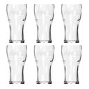 Ver imagem 1 de Jogo 6 Copos em Vidro 470ml linha Contour Coca Cola Cristal