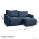 Ver imagem 4 de Sofá Retrátil 170cm Mellow CabeCasa MadeiraOriginals