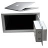Cofre Eletrônico de Aço Gold Safe modelo Slim para Notebook Possui Auditoria e Luz de Led cor Branco - 4
