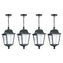Ver imagem 1 de Kit 4 Pendentes Soberana Bivolt Iluminação Salas Áreas Gourmet Varandas Luminárias E27 Dital