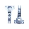 Dobradiça Hettich Caneco 26 Modelo Bertolini Baixa (Reta) Zinco Branco (Kit Com 10 Unidades) - 2