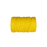 Cordão de Algodão Trancelim 5mm para Artesanato e Macramê Amarelo - 2