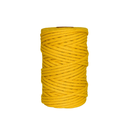 Ver imagem 1 de Cordão de Algodão Trancelim 5mm para Artesanato e Macramê Amarelo