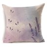 Kit 4 Capa Almofada Linho Algodão Lavanda 43 x 43 cm - 5