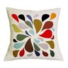 Kit 5 Capa Almofada Linho Algodão Colorida 43 x43 cm - 5
