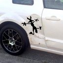 Ver imagem 2 de Adesivo Para Carro Amassado Coyote-Pequeno 19x30cm