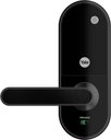 Ver imagem 3 de Combo Fechadura Digital Ymc 420w Preto Fosco com Zigbee