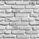 Ver imagem 4 de Papel de Parede Adesivo Tijolo Tijolinho Branco Gelo 3m