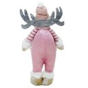 Ver imagem 3 de Boneco Natal Rena Rosa Natalina Tecido 44,5cm