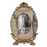 Porta Retrato Oval Classic Dourado - 1