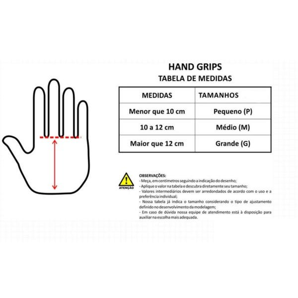 Luva Hand Grip Crossfit Pull Up Couro Para Mãos Musculação - 2