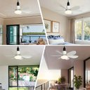 Ver imagem 4 de Mini Ventilador de Teto Super Silencioso - 40w