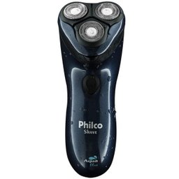 Barbeador Aqua Blue Shave Prova D’água Philco Bivolt - 1 Barbeador Aqua Blue Shave Prova D’água Philco Bivolt - 1