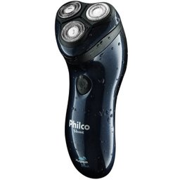 Barbeador Aqua Blue Shave Prova D’água Philco Bivolt - 2 Barbeador Aqua Blue Shave Prova D’água Philco Bivolt - 2