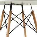 Ver imagem 4 de Mesa Redonda Eames Eiffel Wood 120cm - Preta