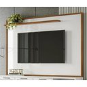 Ver imagem 2 de Painel Gênesis 1.9 para Tv de até 75 Polegadas Cinamomo Mel / Off White - Mobler