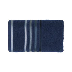 Toalha de Banho Karsten Fio Penteado Lumina Naval/Azul
