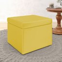 Ver imagem 1 de Puff Quasar / N-035 Veludo Amarelo