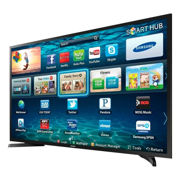 Smart TV LED 55 Polegadas Ultra Hd 4K Samsung Lh55Benelgazd 3 HDMI 2 USB Wi-Fi - 2