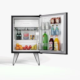 Frigobar Brastemp Retrô 76 Litros Classic Black - Bra08he 110v - 5