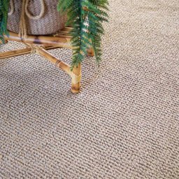 Tapete Sisal Sala Quarto 200x250 Tecido Sintético Decorativo - Bege - 5
