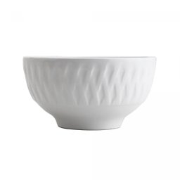 Jogo 3 Tigelas Bowl Porcelana Branca Balloon 300ml Caldos ou Servir - Lyor - 3