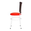 Ver imagem 4 de 2 Cadeiras para Mesa Branca Hawai Avelã:vermelho