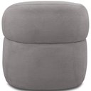 Ver imagem 2 de Kit 2 Poltronas Giratórias Sala de Estar Living Orgânico Carmen F04 Veludo Cinza - Lyam Decor