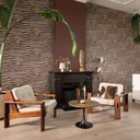 Ver imagem 1 de Papel de Parede African Queen III Animal Print Marrom 751741