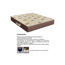 Ver imagem 3 de Conjunto Box Baú King: Colchão Espuma Orthoflex D28 / Livorno + Base Crc Suede Clean(193x203)