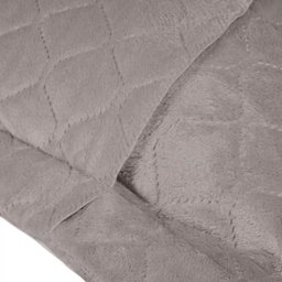 Porta Travesseiro Inove Plush Liso Hedrons - 3