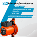 Ver imagem 2 de Pressurizador de Rede Hidráulica Foxlux 360w 220v