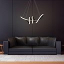 Ver imagem 3 de Pendente Led Moderno Taschibra Loop 38w Luz Quente 3000k Bivolt Preto