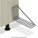 Ver imagem 2 de Cabeceira Cama Box Solteiro 90cm Cristal Suede Preto - JS Móveis