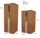 Ver imagem 2 de Kit Cachepo Vaso Decorativo para Plantas em Mdf com Espelho