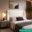 Ver imagem 5 de Cabeceira Queen 160 cm com Frame Imperial Linho Cru Impo