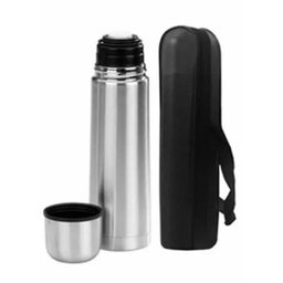 Garrafa Térmica 500ML Inox Com Capa - 4 Garrafa Térmica 500ML Inox Com Capa - 4