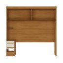 Ver imagem 4 de Ponte Aérea Modular Casal com 2 Gavetas 100% MDF Smart Cinamomo/Off White