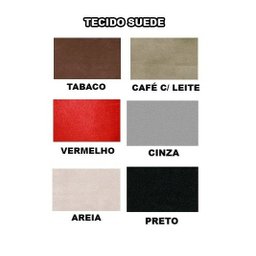 Mini Cama Box Baú Suede 70x150cm - Genki Kenko Colchões:cinza - 5
