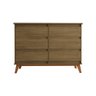 Cômoda para Quarto Londres 6 Gavetas - Amêndoa - 2