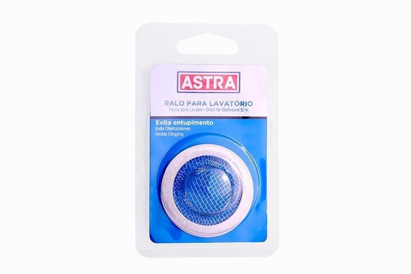 Ralo para Lavatório/pia Pequeno Aço Inox Astra 3 Unidades - 2