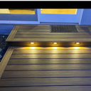 Ver imagem 4 de 15 Balizadores Leds de Embutir em Paredes e Escadas 2w Padrão 4x2 Deitada Luz Branco Quente:preto