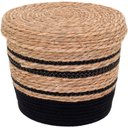Ver imagem 5 de Cesta Fibra Preto 3pç com Tampa