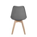 Ver imagem 6 de Mesa Eames Vidro 110cm + 5 Cadeiras Saarinen Wood - Seat&Co